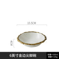 Axyaa Nordic Steak Plate & Dessert Plate Set - High-end Restaurant and Hotel Display