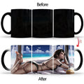 Axyaa Ceramic Color Changing Coffee Mug - Sexy Girl Design - Thermal Cup