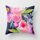 Axyaa Flower Pattern Decorative Art Pillowcase 45*45 Throw Pillows Home Decor