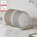 Axyaa Stainless Steel Dish Rack Holder Stand for Kitchen Countertop Storage