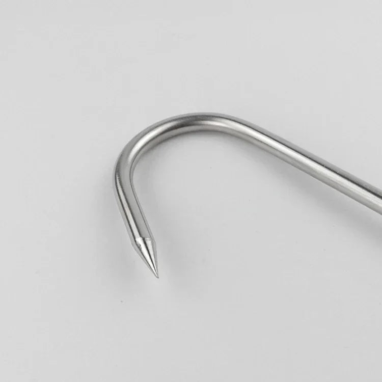 Axya Stainless Steel Meat Hooks for BBQ and Kitchen Outdoor Cooking