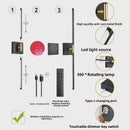 Axyaa 360° Rotation Dimmable LED Picture Light 2-Piece Set