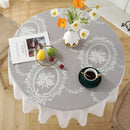 Axyaa White Lace Tablecloth for Wedding Decor and Events