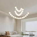 Axyaa Modern Copper Bar Table Lamp LED Pendant Chandelier