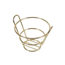 Axyaa French Fries Cone Basket Holder Set - Food Display Rack with Dip Dishes & Chicken Snack Bowl