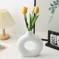 Axyaa Porcelain Style DIY Flowerpot Vase Home Decoration Ornaments