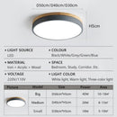 Axyaa Nordic Macaron Wood Ceiling Light for Home Decor and LED Lighting