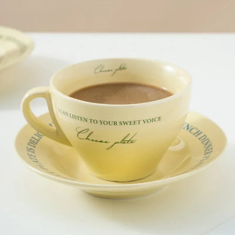 Axyaa Ceramic Coffee Cup Set Tea Cup Afternoon Drinkware Gift