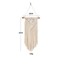 Axyaa Boho Cotton Tapestry with Fringe - Stylish Wall Art, Home Decor Piece.