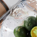 Axyaa Glass Bowl & Salad Plate Set - Creative Household Fruit Plate & Dessert Bowl