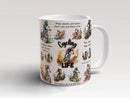Axyaa Off-Road Bike Lover Mug: Ceramic Tea Cup for Friends, Birthday Gift