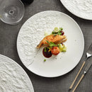 Axyaa Steak Plate - High-Grade Ceramic Western Food Plate for Hotel Tableware