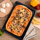 Axyaa Carbon Steel Non-Stick Baking Pan 33cm x 24cm - Oven Tray for Baking Variety of Foods