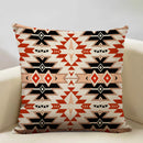 Axyaa Geometric Aztec Boho 45x45cm Linen Pillowcase for Home Sofa Decor