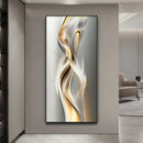 Axyaa Modern Luxury Geometric Mural Lamp for Elegant Living Room Décor