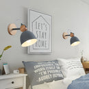 Axya Nordic Wooden Wall Sconce E27 LED Wall Light for Home Indoor Lighting