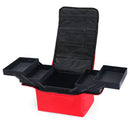 Axyaa 4 Tier Makeup & Nail Organizer Train Case