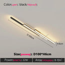 Axyaa LED Strip Ceiling Lamp - Modern Minimalist Lighting for Home and Commercial Spaces