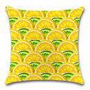 Axyaa Fruit Citrus Pillow Cover Set 45x45CM
