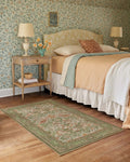 Axyaa French Retro Printed Rug for Living Room, Bedroom, Sofa, and Coffee Table