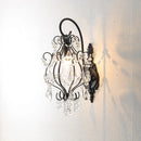 Axyaa Retro Crystal Wall Lamp for Living, Dining, Bedroom, Corridor