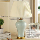 Axyaa Modern Ceramics Table Lamp - LED Nordic Style for Home Living Room Bedroom