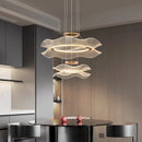 Axyaa Modern LED Chandeliers Pendant Light for Living Room Dining Room