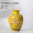 Axyaa Chinese Style Enamel Ceramic Vases Creative Home Office Decor