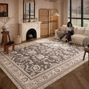 Axyaa Soft Carpet Large Area Rug, Retro Style Living Room Décor, Washable & Anti-slip
