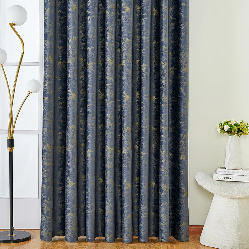 Axyaa Velvet Blackout Curtains - Luxury Home Decor for Living Room
