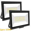 Axyaa LED Flood Light 110V 220V IP66 Outdoor Lighting for Street Garden Wall