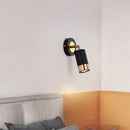 Axyaa Modern Gold Rotatable COB LED Wall Sconce Spotlight Fixture