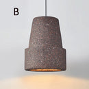 Axyaa Deep Red LED Pendant Light for Home, Coffee Shop, and Bedroom