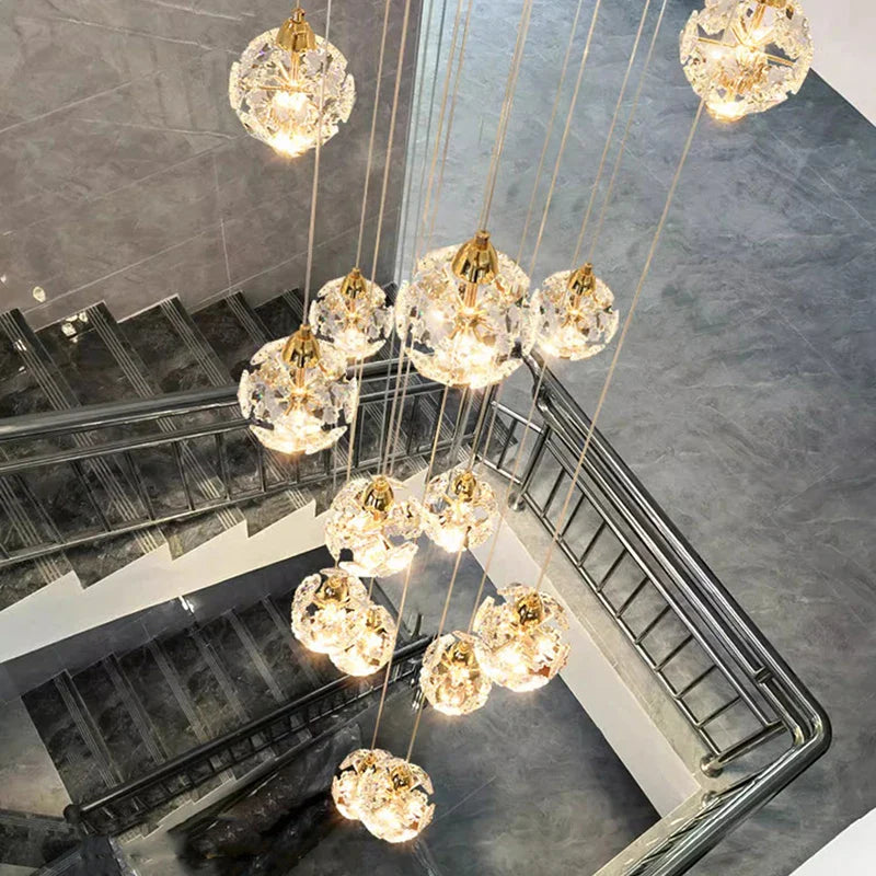 Axyaa Modern Dine Room Pendant Light Ceiling Chandelier LED Hanging Lamp