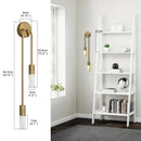 Axyaa Nordic Luxury LED Wall Sconce for Home Hotel Living Room Bedroom Stairs