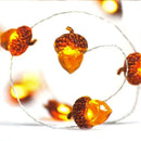 Axyaa Acorn Light String: Luminous Fruit Outdoor Camping and Thanksgiving Decor