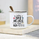 Teacher Enamel Mug by Axyaa - Creative School Water Cup - Perfect Teachers Day Gift