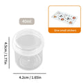 Axyaa Transparent Sealed Pill Box | Travel Pill Organizer Box | Dustproof Tablet Bottles