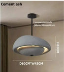 Axyaa Nordic LED Pendant Light Fixture for Dining Room, Bar, Bedroom - Minimalist & Wabi Sabi Design