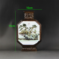 Axyaa Qianlong Ceramic Vase Flat Bottle Antique Collection Ornaments