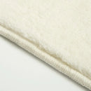 Axyaa Plush Cream Style Bedroom Carpet: Soft, Fluffy, Washable, Thicken Mat