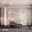 Axyaa Modern Pendant Chandelier Light for Living Room Dining Indoor Ceiling Lighting