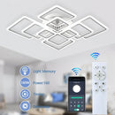 Axyaa Dimmable Ceiling Lamp with App & Remote Control for Home Lighting