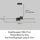 Axyaa LED Ceiling Chandelier: Modern Lighting Fixture for Dining Room, Living Room, Kitchen, and Aisle