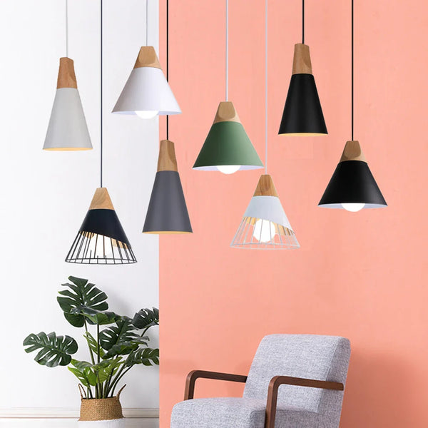 Axya Industrial Pendant Lamp Vintage Retro Loft Hanging Light LED