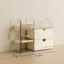 Axyaa Cosmetic Storage Box: Makeup Organizer with Drawers & Lipstick Holder