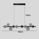 Axyaa Nordic Glass Chandelier Pendant Lamp for Dining Room Lighting