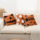Axyaa Halloween Embroidered Pillowcase for Home Sofa Decoration