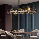 Axyaa LED Chandeliers: Modern Chandelier Pendant Lights for Living & Dining Room