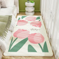 Axyaa Plush Bedroom Carpet: Non-Slip, Thick, Soft, Waterproof.